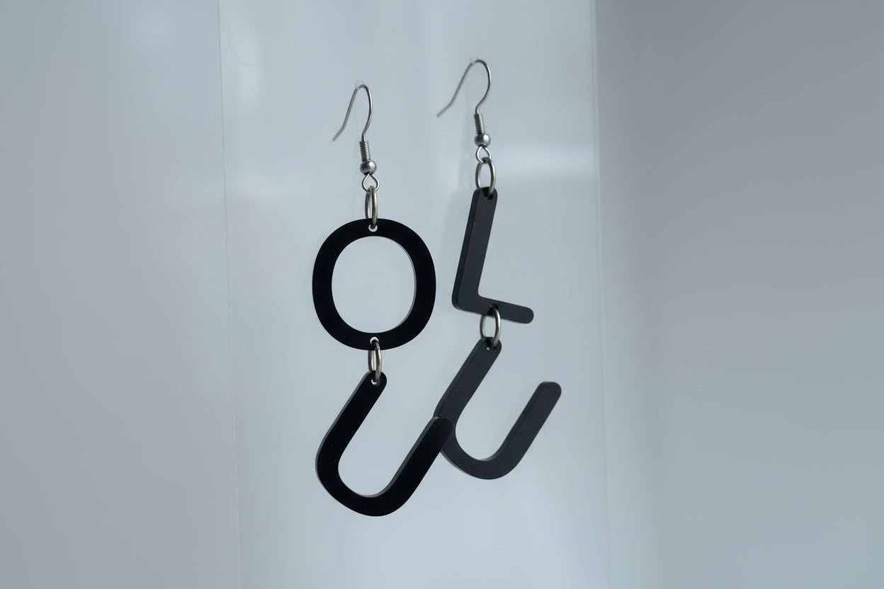 Oulu earring - Very light handmade earring