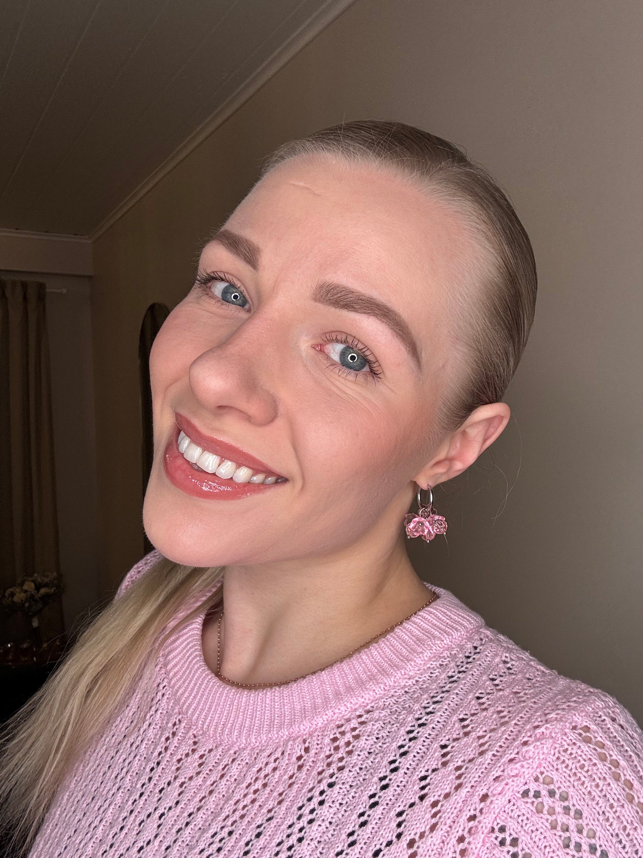 Kesäkukka rengas korvakorut