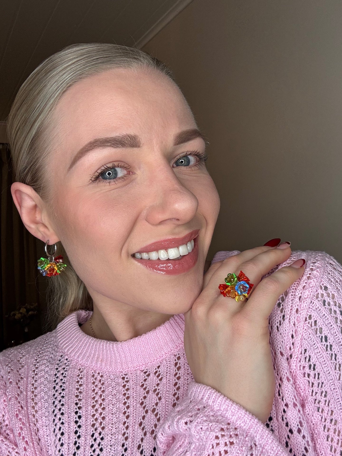 Kukkaketo korvakorut