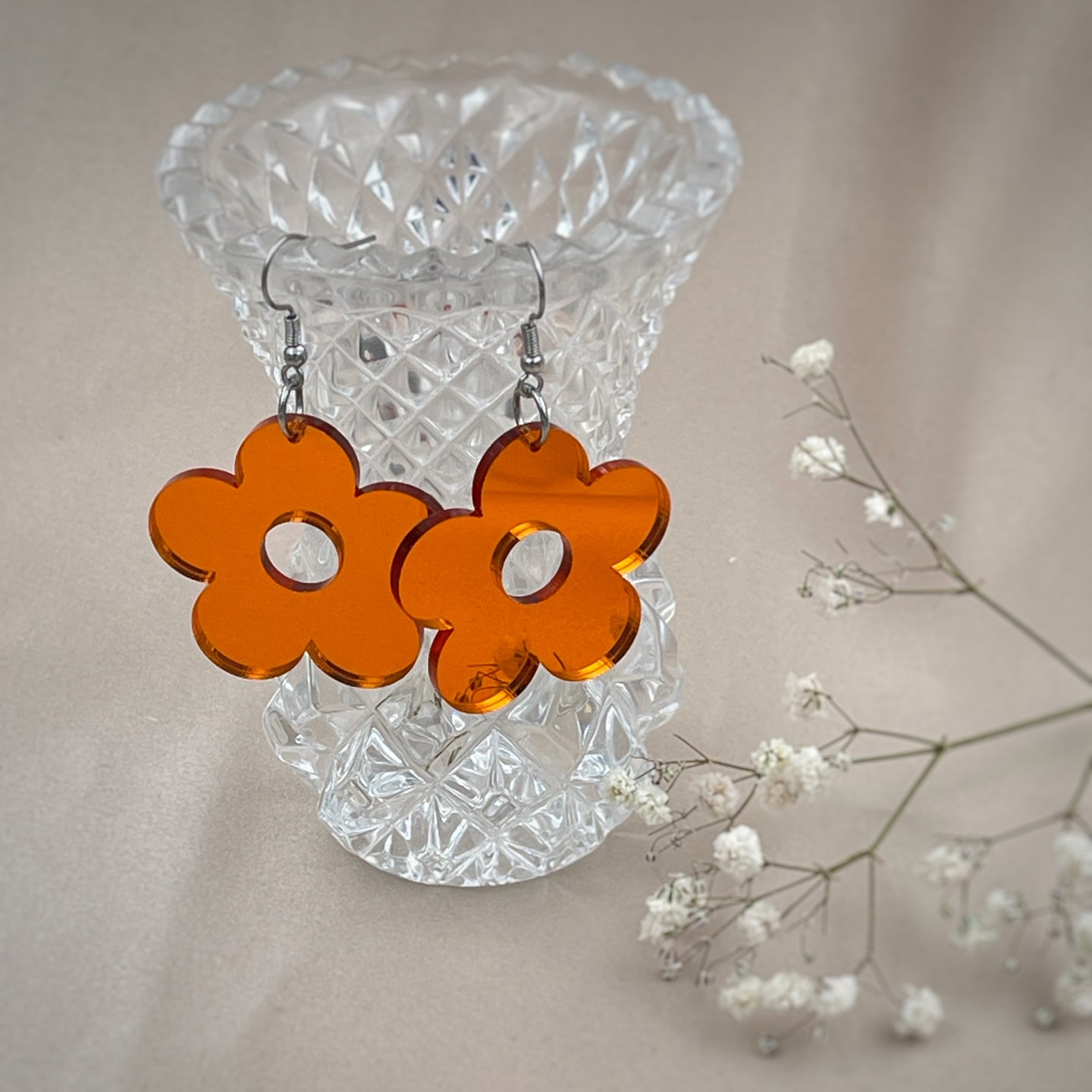 Flower earring 